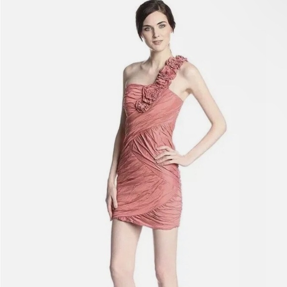 BCBGMaxAzria Dresses & Skirts - BCBG MAX AZRIA Evangeline Dress in Coral Reef-Size 6.Excellent Condition.